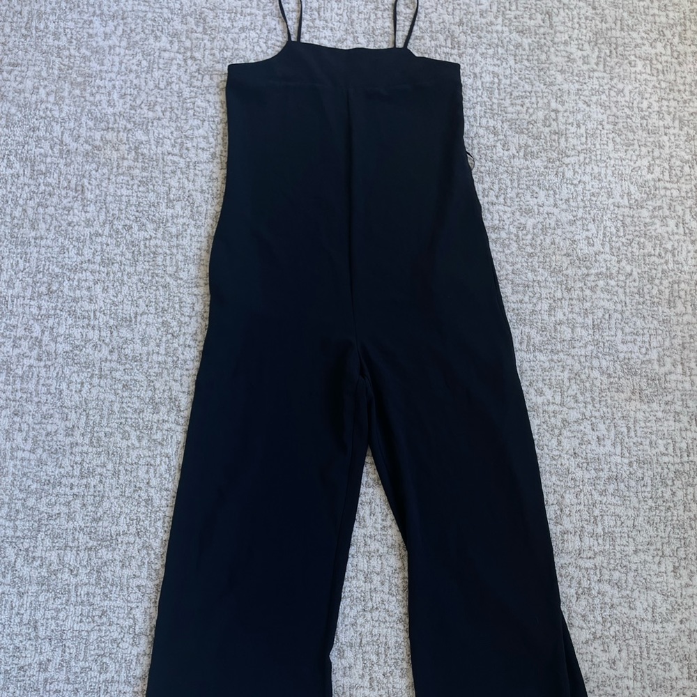 Black Jumpsuit with Pockets